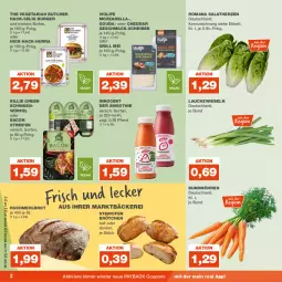 Gazetka promocyjna Real - Gazetka - ważna od 19.08 do 19.08.2023 - strona 2 - produkty: bacon, brot, brötchen, Bundmöhren, burger, cheddar, coupon, coupons, gouda, grill, Innocent, Lauchzwiebel, lauchzwiebeln, mac, mehl, möhren, mozzarella, Ofen, payback, reifen, rel, Ria, salat, salatherzen, schinken, smoothie, steinofen, The Vegetarian Butcher, Ti, Vegeta, würfel, zwiebel, zwiebeln