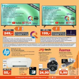 Gazetka promocyjna Real - Gazetka - ważna od 19.08 do 19.08.2023 - strona 27 - produkty: adapter, Bank, drucker, dvb, DVB-T, eis, elle, erde, fernseher, HDMI, LG, messer, papier, qled, Receiver, reis, rinti, rum, rwe, schreibtisch, smartwatch, Spektrum, Ti, tisch, usb, wasser