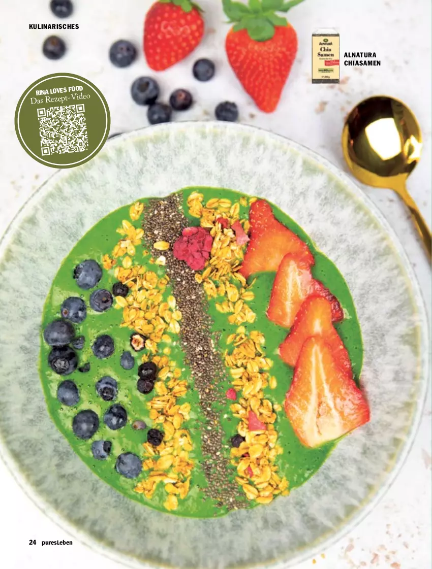 Aktueller Prospekt Hit - pures Leben - von 01.07 bis 31.12.2025 - strona 24 - produkty: chia, deo, natur, natura, rezept