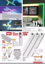 Gazetka promocyjna Bauhaus - Prospekte - Gazetka - ważna od 30.09 do 30.09.2023 - strona 35 - produkty: Bau, beleuchtung, binden, decke, dell, eis, elle, Lampe, led-licht, leds, lion, Mode, rum, rwe, Ti