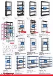 Gazetka promocyjna Bauhaus - Prospekte - Gazetka - ważna od 30.09 do 30.09.2023 - strona 40 - produkty: dekoration, Eckregal, LG, office, regal, schwerlastregal, steckregal, Ti, tisch