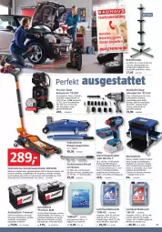 Gazetka promocyjna Bauhaus - Prospekte - Gazetka - ważna od 30.09 do 30.09.2023 - strona 43 - produkty: adblue, akku, auer, auto, batterie, batterien, Behälter, Brei, brut, eis, elle, Hobby, hocker, kompressor, kraft, ladegerät, Läufer, longlife, motorenöl, ohne akku und ladegerät, Rauch, reifen, ring, sac, schrauben, schubladen, telefon, Ti, tisch, werkzeug