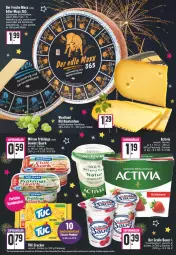 Gazetka promocyjna E Center - Angebote der Woche - Gazetka - ważna od 01.01 do 01.01.2022 - strona 11 - produkty: activia, Becher, beere, bifi, deutschlandcard, erdbeere, erde, frucht, fruchtjoghurt, gewürz, hartkäse, joghur, joghurt, Käse, milch, milram, quark, schnittkäse, schweizer schnittkäse, Ti