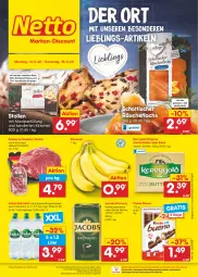 Gazetka promocyjna Netto Marken-Discount - Filial-Angebote - Gazetka - ważna od 19.11 do 19.11.2022 - strona 1 - produkty: Alwa, angebot, banane, bananen, bestpreis, bohne, butter, eis, elle, gin, irische butter, jacobs, jacobs krönung, kaffee, kerrygold, Kinder, kinder bueno, kirsch, kirsche, kirschen, lachs, marzipan, Marzipanfüllung, mineralwasser, natur, natürliches mineralwasser, ndk, Räucherlachs, reis, rel, riegel, rum, salz, schott, schwein, schweine, Stollen, Ti, tisch, volvic, wasser, wein, weine, ZTE