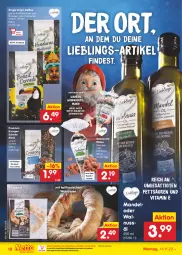 Gazetka promocyjna Netto Marken-Discount - Filial-Angebote - Gazetka - ważna od 19.11 do 19.11.2022 - strona 18 - produkty: bestpreis, bohne, bohnen, brot, eis, erdnüsse, gin, kaffee, kaffeebohnen, kakao, mandel, mandeln, müsli, ndk, nuss, reis, ring, schoko, Ti, vita, walnuss, weihnachten