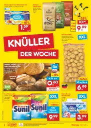 Gazetka promocyjna Netto Marken-Discount - Filial-Angebote - Gazetka - ważna od 19.11 do 19.11.2022 - strona 2 - produkty: angebot, backofen, bestpreis, bohne, bohnen, brötchen, dallmayr, eis, elinas, elinas joghurt, joghur, joghurt, joghurt nach, kaffee, kaffeebohnen, Kaiser, kartoffel, kartoffeln, küche, Küchen, küchentücher, ndk, Ofen, reis, sac, sesam, speisekartoffeln, stube, sunil, Ti, Tiere, tücher, waschmittel