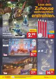 Gazetka promocyjna Netto Marken-Discount - Filial-Angebote - Gazetka - ważna od 19.11 do 19.11.2022 - strona 26 - produkty: batterie, batterien, eis, ente, fernbedienung, kerze, Kette, lack, Lacke, Laufen, LED Lichterkette, leds, Leuchte, lichterkette, ndk, perlen, reis, rel, Ti, timer, wasser