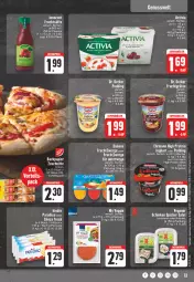Gazetka promocyjna Edeka - Angebote der Woche - Gazetka - ważna od 16.09 do 16.09.2023 - strona 13 - produkty: activia, AEZ, aktionspreis, angebot, Bau, Becher, danone, deka, discount, Dr. Oetker, ehrmann, eis, flasche, frucht, fruchtgrütze, fruchtsäfte, fruchtzwerge, grütze, Kinder, kräuter, oder kräuter, papier, pudding, reis, säfte, salat, schinken, schinken spicker, Ti, veggie, ZTE, zucker
