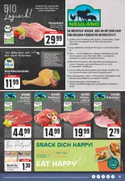 Gazetka promocyjna Edeka - Angebote der Woche - Gazetka - ważna od 16.09 do 16.09.2023 - strona 19 - produkty: aktionspreis, auer, Bau, Bauer, bio, decke, deutschlandcard, eis, elle, ente, erde, fleisch, Geflügel, hähnchenschenkel, henkel, Kugel, LG, mac, mais, natur, nuss, pute, putenschnitzel, reis, rel, ring, schenkel, schinken, schnitzel, schwein, spitzenqualität, Ti, Tiere, wasser, wein