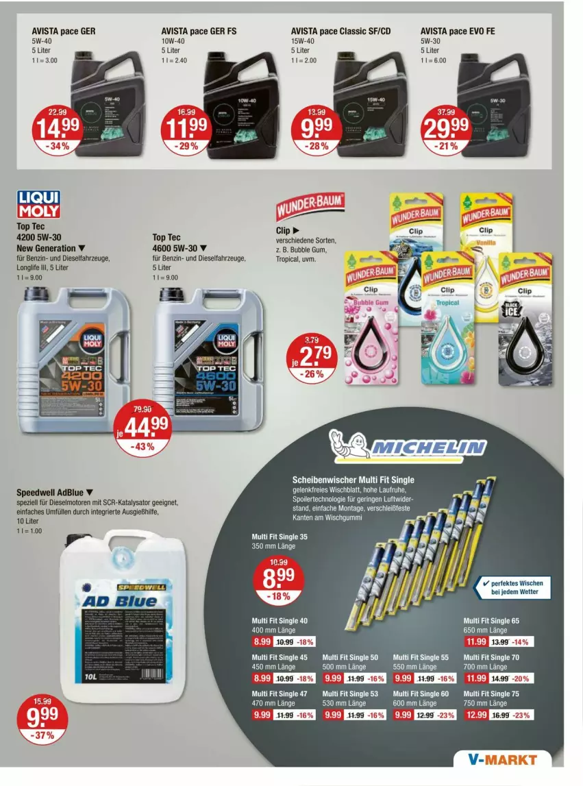 Aktueller Prospekt Vmarkt - Prospekte - von 14.03 bis 20.03.2024 - strona 19 - produkty: adblue, Diesel, ente, longlife, spee, Spezi, Ti