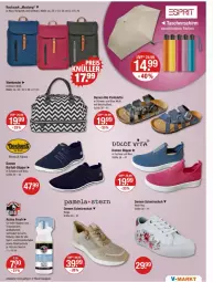 Gazetka promocyjna Vmarkt - Prospekte - Gazetka - ważna od 20.03 do 20.03.2024 - strona 21 - produkty: angebot, angebote, bett, bio, flasche, Freizeitschuhe, LG, mustang, pantolette, rucksack, sac, schuhe, slip, Slipper, Sport, Ti