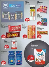 Gazetka promocyjna Vmarkt - Prospekte - Gazetka - ważna od 20.03 do 20.03.2024 - strona 8 - produkty: beutel, butter, eis, erdnuss, Erdnussbutter, kitkat, lion, Löffel, nuss, papier, reis, tee, Ti, tiramisu