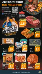 Gazetka promocyjna Netto - Woche 25 - Gazetka - ważna od 24.06 do 24.06.2023 - strona 3 - produkty: auer, Bau, Berger, bier, Biere, burger, burger buns, butter, decke, deo, eimer, gewürz, gewürzquark, grill, milram, quark, radeberger, rezept, rind, rinder, Rostocker, rum, Sauerrahm, Schal, Schalotte, schwein, schweine, Schweinebauch, steak, steaks, Ti, wein, weine