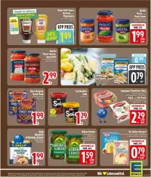 Gazetka promocyjna Edeka - Prospekte - Gazetka - ważna od 23.05 do 23.05.2026 - strona 16 - produkty: barilla, basilico, beutel, deka, dessert, Dr. Oetker, eis, filet, filets, fisch, flasche, gin, grill, gurke, gurken, heinz, ketchup, Kühne, lebensmittel, mayonnaise, natur, natura, pasta, pasta-sauce, pesto, reis, Ria, ricotta, salat, sauce, saupiquet, thomy, thomy les sauces, thunfisch, Ti, Yo, ZTE