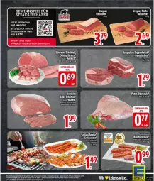 Gazetka promocyjna Edeka - Prospekte - Gazetka - ważna od 23.05 do 23.05.2026 - strona 18 - produkty: batterie, Bau, bauchscheiben, braten, deka, gewinnspiel, gutschein, gutscheine, hüftsteak, hüftsteaks, Kette, lebensmittel, mac, natur, rind, rinder, Schal, Schale, schnitzel, steak, steaks, ZTE