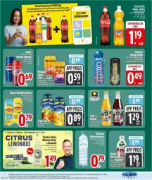 Gazetka promocyjna Edeka - Prospekte - Gazetka - ważna od 23.05 do 23.05.2026 - strona 21 - produkty: Alwa, auer, beutel, bio, citrus, coca-cola, cola, coupon, deka, drink, eis, energy drink, fanta, fisch, flasche, getränk, lemonade, LG, limo, mac, mineralwasser, Paula, paulaner, reis, rel, Spezi, sprite, tee, thomas henry, Ti, volvic, vöslauer, wasser, ZTE