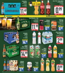 Gazetka promocyjna E Center - Angebote der Woche - Gazetka - ważna od 24.06 do 24.06.2023 - strona 15 - produkty: Alwa, bier, coca-cola, cola, corona, corona extra, coupon, deka, drink, eis, eistee, elle, ente, erdinger, fanta, flasche, frucht, fruchtsaft, fuzetea, gin, gösser, jever, jever pilsener, lack, limo, limonade, mineralwasser, natur, natürliches mineralwasser, Nektar, nuss, orange, orangen, pils, pilsener, radler, reis, rel, saft, sprite, super-knüller, tee, Ti, vitrex, volvic, wasser, ZTE