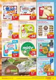 Gazetka promocyjna Netto Marken-Discount - Filial-Angebote - Gazetka - ważna od 22.01 do 22.01.2022 - strona 19 - produkty: angebot, brot, choco fresh, coppenrath, ferrero, fertiggericht, fertiggerichte, frischkäse, gervais, Innocent, Käse, Kinder, Kinder Choco fresh, korn, kuchen, kuchenliebe, lachs, langnese, lieken, magnum, miree, monte, pfanne, pfannen, quark, smoothie, Ti, urkorn, Wild, wildlachs, zott, Zott Monte, ZTE