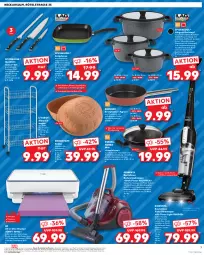 Gazetka promocyjna Kaufland - Extra-Angebote - Gazetka - ważna od 15.05 do 15.05.2024 - strona 7 - produkty: Air Force, akku, auto, backofen, Behälter, beutel, bodenstaubsauger, braten, bratpfanne, Brei, brie, brot, bürste, decke, Deckel, drucker, edelstahl, eis, Elektro, erde, Glasdeckel, grill, Grillpfanne, herdarten, HP, Kochtopf, leds, mac, messer, natur, ndk, Ofen, pfanne, Rauch, reis, rowenta, russell hobbs, Schal, Schale, schuhe, staubsauger, Stielsauger, Ti, tisch, topf, usb, versandkostenfrei, weck, Wels, wok