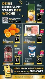 Gazetka promocyjna Netto - Woche 49 - Gazetka - ważna od 09.12 do 09.12.2023 - strona 3 - produkty: auer, Cap, cappuccino, cin, eis, filet, filets, fleisch, Fleischerei, frucht, fruchtjoghurt, Hähnchen-Innenfilets, jacobs, joghur, joghurt, kirsch, kirsche, kirschen, natur, orange, orangen, reis, sauerkirschen, Schere, Ti