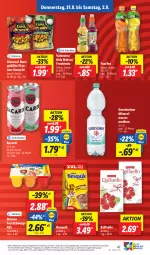 Gazetka promocyjna Lidl - Aktionsprospekt - Gazetka - ważna od 02.09 do 02.09.2023 - strona 61 - produkty: angebot, bacardi, coupon, danone, danone fruchtzwerge, eis, elle, frucht, fruchtzwerge, fuzetea, gerolsteine, gerolsteiner, giovanni rana, gnocchi, Nektar, nesquik, preisvorteil, raffaello, Rana, reis, steiner, teller, Ti, valensina, wasser, ZTE