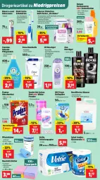 Gazetka promocyjna Thomas Philipps - Gazetka - ważna od 17.05 do 17.05.2025 - strona 14 - produkty: auer, auto, axe, axe duschgel, batterie, batterien, blend-a-med, bürste, creme, dove, duschgel, eis, febreze, flasche, Fleckenentferner, Handseife, haushaltstücher, Hobby, jumbo, Kinder, kräuter, küche, Küchen, küchenrolle, latte, LG, Lotion, milch, olive, oliven, orchidee, oxi action, papier, penaten, reis, Seife, sonnenspray, Ti, tisch, toilettenpapier, tücher, vanish, vanish oxi action, vorteilspreis, waschmittel, wasser, wc frisch, zahnbürste, zahncreme