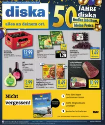 Gazetka promocyjna Diska - Gazetka - ważna od 17.08 do 17.08.2024 - strona 1 - produkty: aktionspreis, angebot, angebote, beutel, bier, bolognese, braten, eis, Käse, küche, maggi, maggi fix, reis, rind, rinder, rinderbraten, rwe, spaghetti, spaghetti bolognese, Spezi, Ti, trauben, wein, ZTE