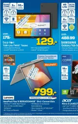 Gazetka promocyjna Euronics - Prospekte - Gazetka - ważna od 19.04 do 19.04.2023 - strona 13 - produkty: acer, angebot, consors finanz, eimer, eis, erde, kamera, Leuchte, LG, mastercard, quad, reis, ryzen, sac, Samsung, samsung galaxy, ssd, Tastatur, Ti