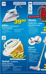 Gazetka promocyjna Euronics - Prospekte - Gazetka - ważna od 19.04 do 19.04.2023 - strona 7 - produkty: akku, arla, bett, bodenstaubsauger, bügel, Bügeleisen, Bügelstation, bürste, dampfbügeleisen, dampfbügelstation, Dyson, eis, kraft, LG, miele, Reinigung, Ria, staubsauger, Ti