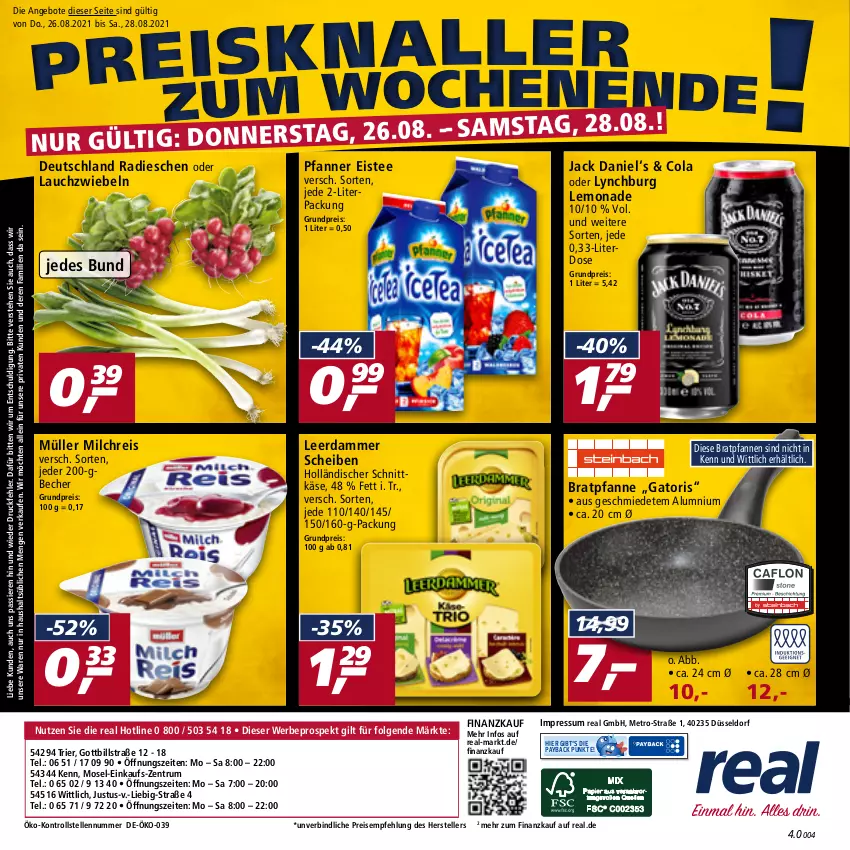 Aktueller Prospekt Real - Real Handzettel - von 23.08 bis 28.08.2021 - strona 56