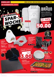 Gazetka promocyjna Kaufland - Spezielle Angebote - Gazetka - ważna od 26.01 do 26.01.2022 - strona 6 - produkty: ACC, accessoires, akku, angebot, Bad, epilierer, Fußmatte, Kinder, koffer, Paw Patrol, Peppa Pig, pizza, ring, schmutzfangmatte, senseo, Springform, Tasche, Ti, topf, ZTE