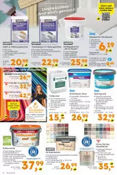 Gazetka promocyjna  - Gazetka - ważna od 24.01 do 24.01.2026 - strona 4 - produkty: Bau, brie, decke, easyputz, eimer, eis, ente, fassadenfarbe, Finish, Heu, HP, innenfarbe, knauf, kraft, lack, Lacke, latte, lion, Rauch, reis, rum, sac, spachtel, Spezi, Streichputz, Ti