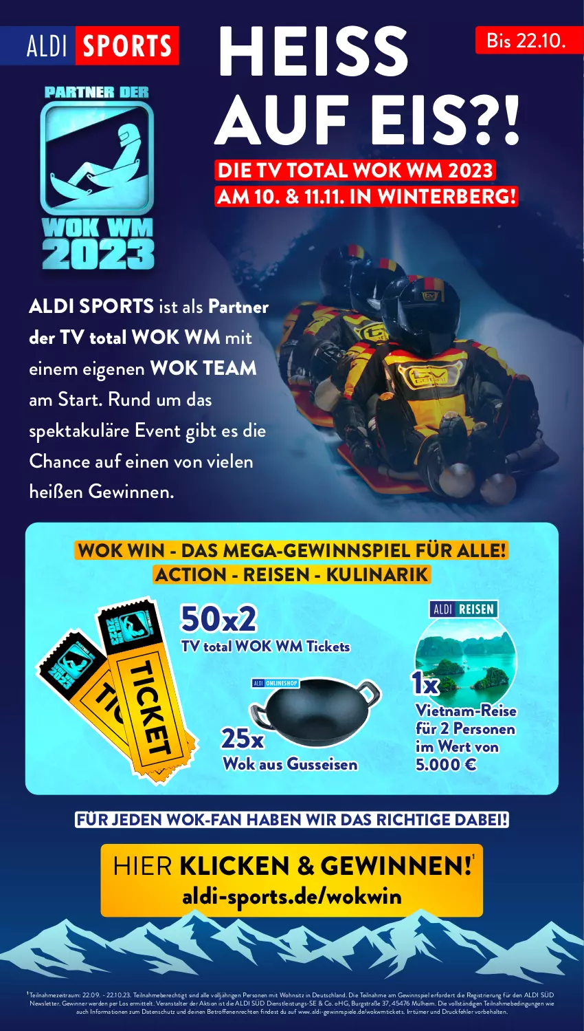 Aktueller Prospekt AldiSud - GÜNSTIGE HERBSTVIELFALT FÜR ALLE - von 02.10 bis 31.10.2023 - strona 27 - produkty: aldi, eis, erde, gewinnspiel, reis, Spiele, Sport, Ti, wok