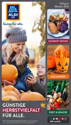 Gazetka promocyjna AldiSud - GÜNSTIGE HERBSTVIELFALT FÜR ALLE - Gazetka - ważna od 31.10 do 31.10.2023 - strona 1 - produkty: aldi, auto, eis, nuss, obst, Ti