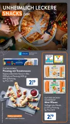 Gazetka promocyjna AldiSud - GÜNSTIGE HERBSTVIELFALT FÜR ALLE - Gazetka - ważna od 31.10 do 31.10.2023 - strona 14 - produkty: aldi, cin, eis, Geflügel, pizza, Pizzateig, reis, sauce, snack, snacks, Ti, tomate, tomaten, tomatensauce, wiener