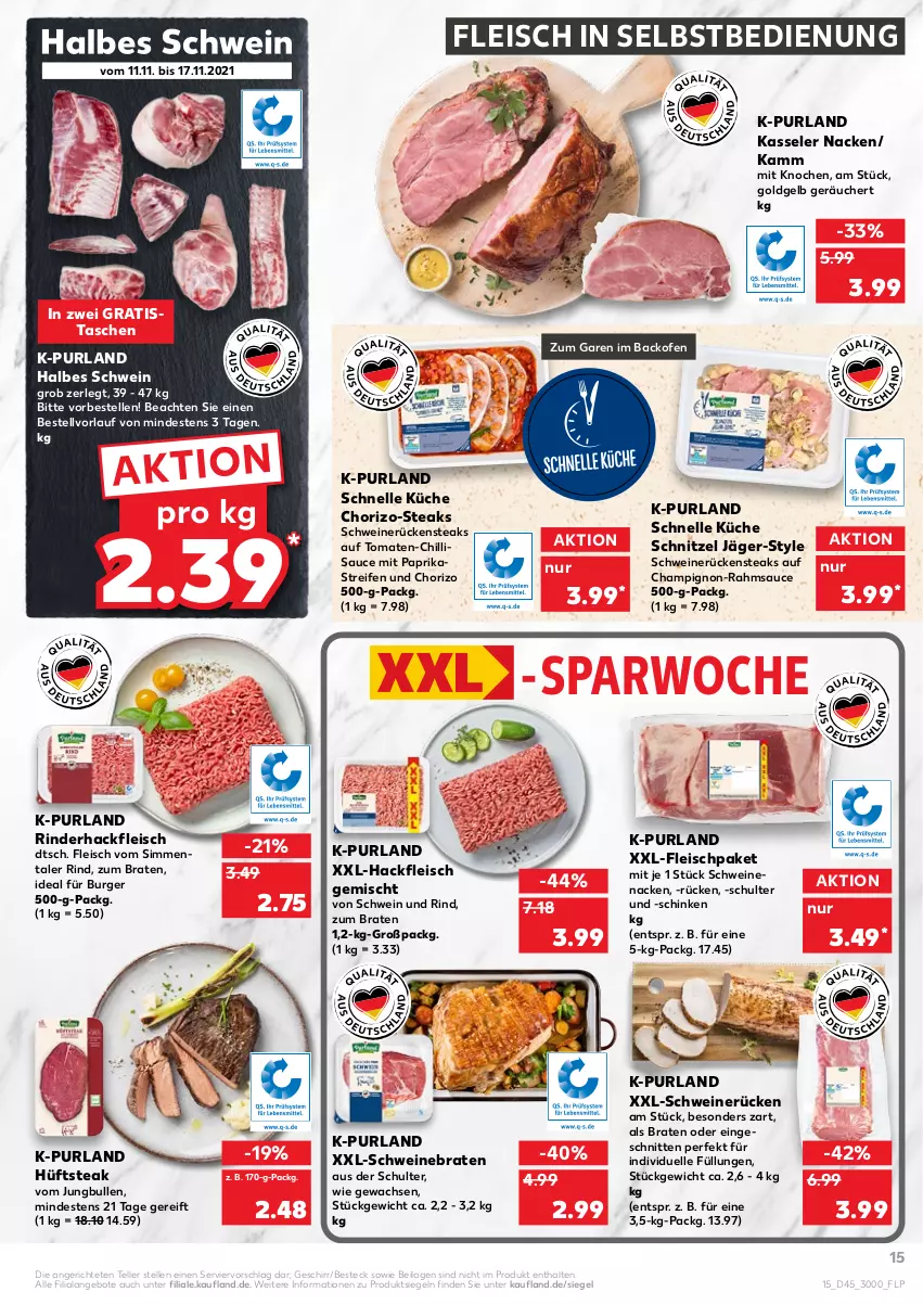 Aktueller Prospekt Kaufland - von 11.11 bis 17.11.2021 - strona 15