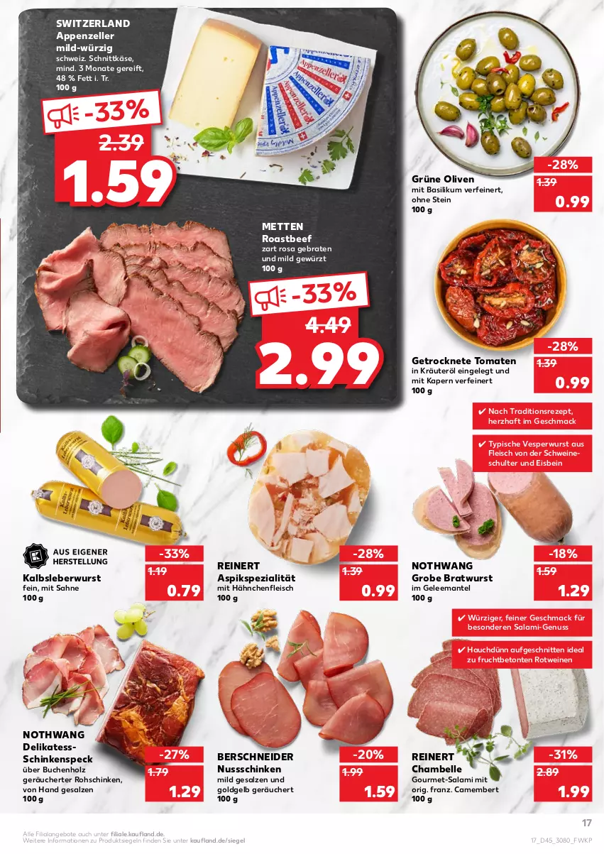 Aktueller Prospekt Kaufland - von 11.11 bis 17.11.2021 - strona 17