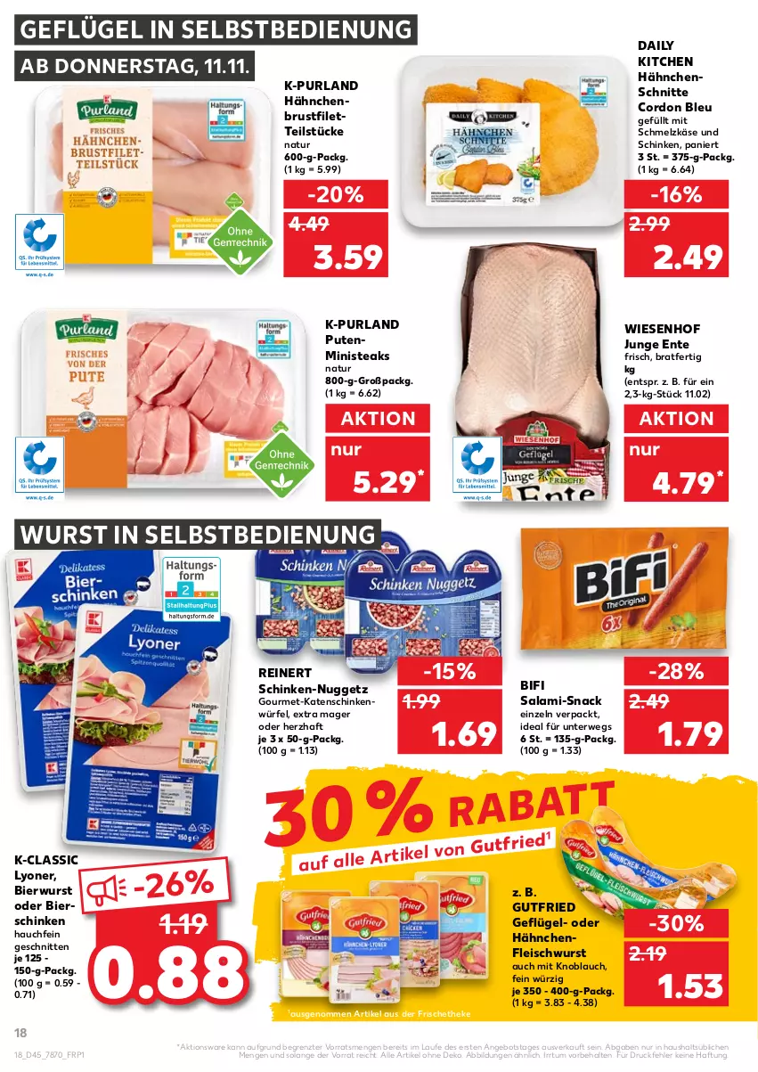 Aktueller Prospekt Kaufland - von 11.11 bis 17.11.2021 - strona 18