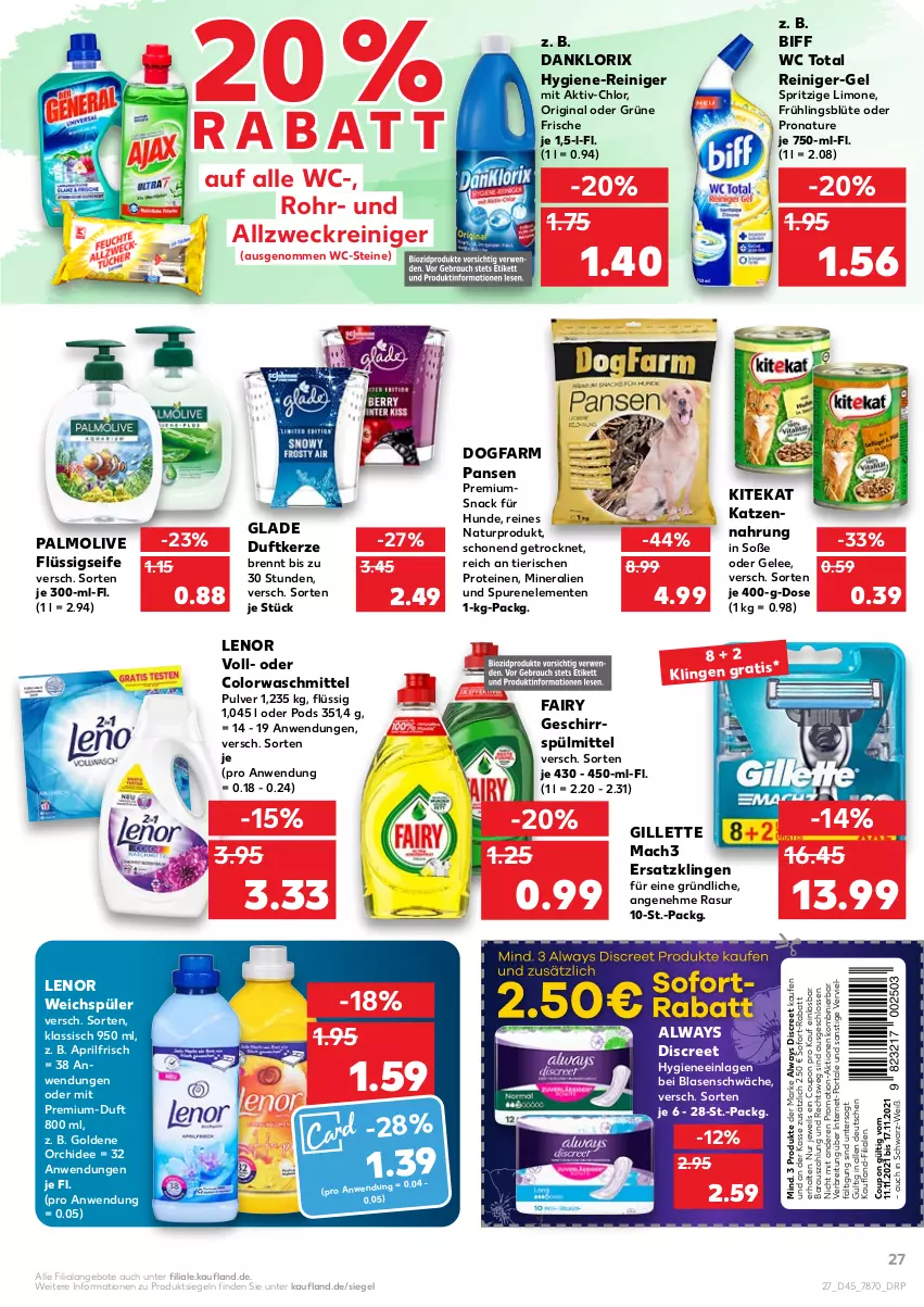 Aktueller Prospekt Kaufland - von 11.11 bis 17.11.2021 - strona 27