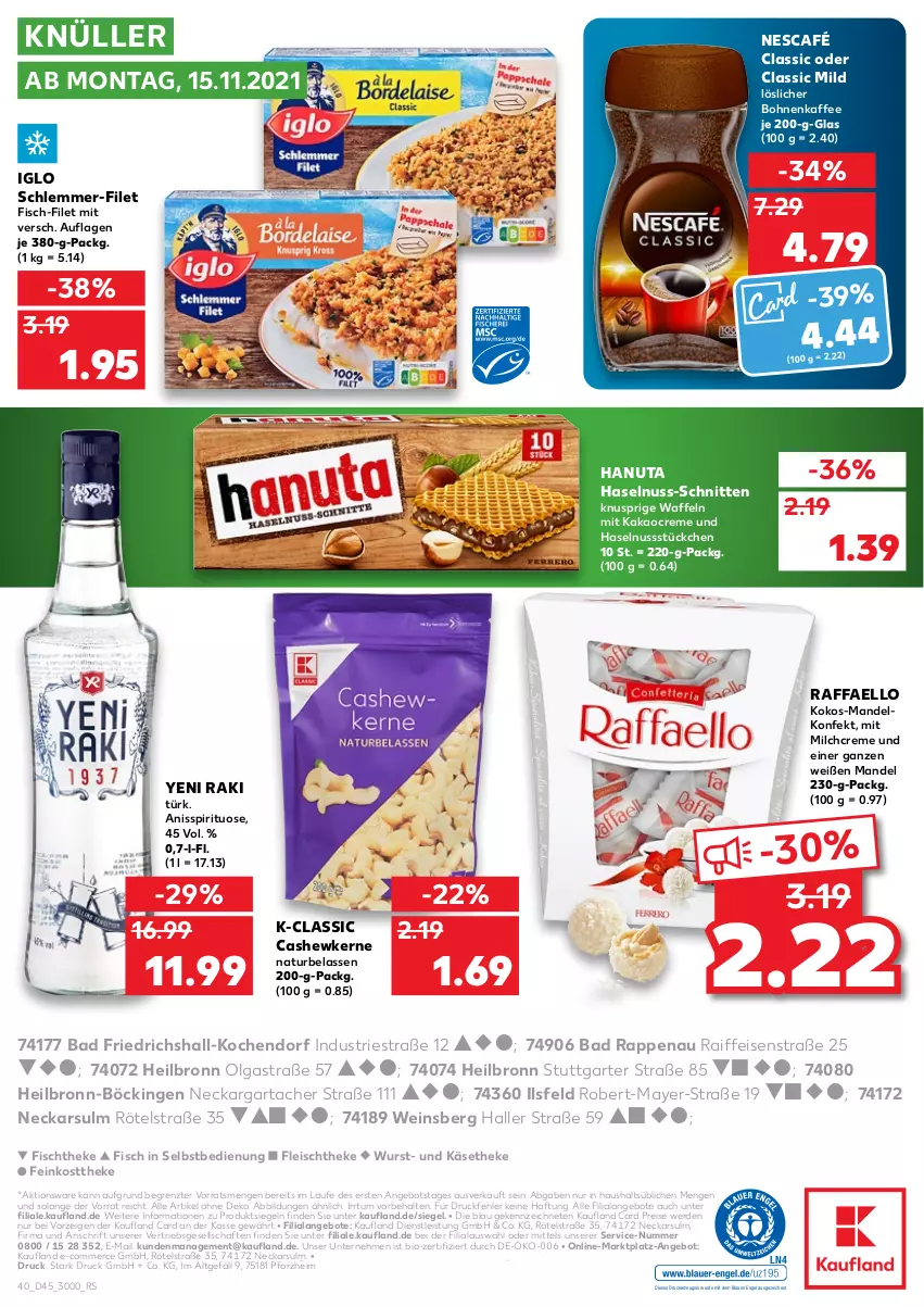 Aktueller Prospekt Kaufland - von 11.11 bis 17.11.2021 - strona 40