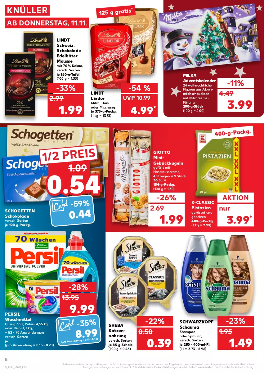 Aktueller Prospekt Kaufland - von 11.11 bis 17.11.2021 - strona 8