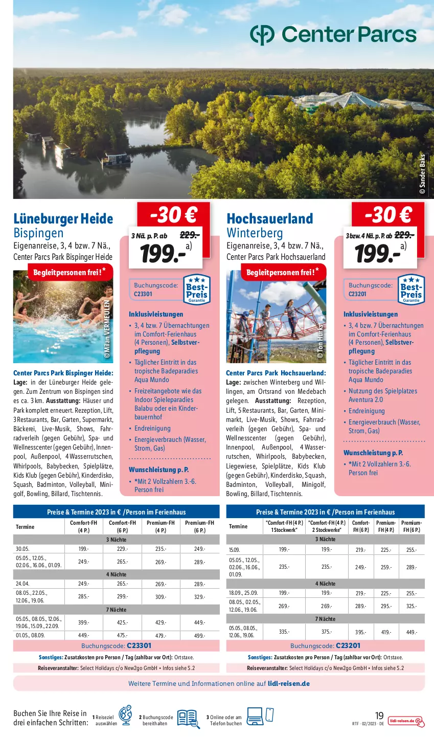 Aktueller Prospekt Lidl - Themenflyer Februar 2023 - von 13.02 bis 15.03.2023 - strona 19 - produkty: angebot, angebote, aqua, auer, axe, Bad, ball, Bau, Bauer, buch, burger, eis, ente, Fahrrad, Garten, inklusivleistungen, innenpool, Kinder, Liege, mint, pool, Rauch, Reinigung, reis, reiseveranstalter, rezept, rum, Spiele, telefon, Ti, tisch, wasser, wasserrutsche, Whirlpool