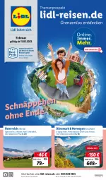 Gazetka promocyjna Lidl - Themenflyer Februar 2023 - Gazetka - ważna od 15.03 do 15.03.2023 - strona 1 - produkty: buch, decke, eier, eis, Kinder, reis, rwe, Ti, uhr