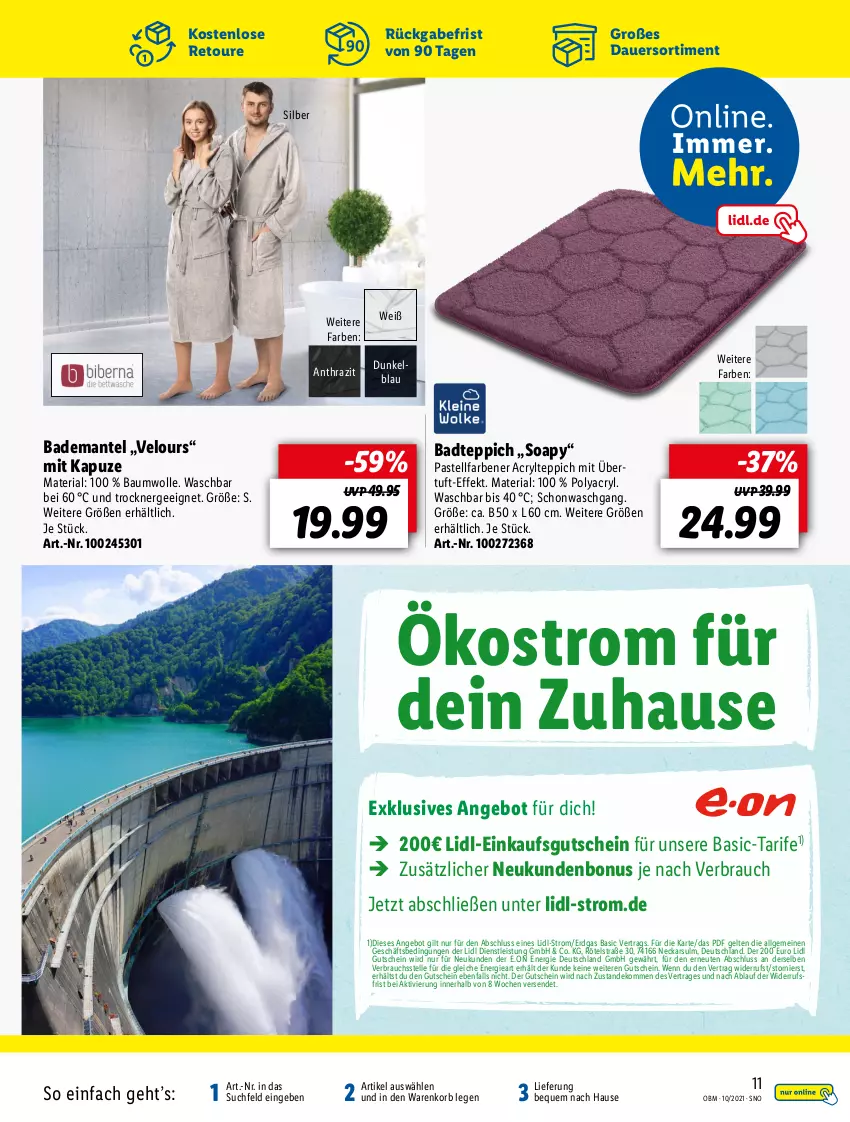 Aktueller Prospekt Lidl - Aktuelle Onlineshop-Highlights - von 01.10 bis 31.10.2021 - strona 11