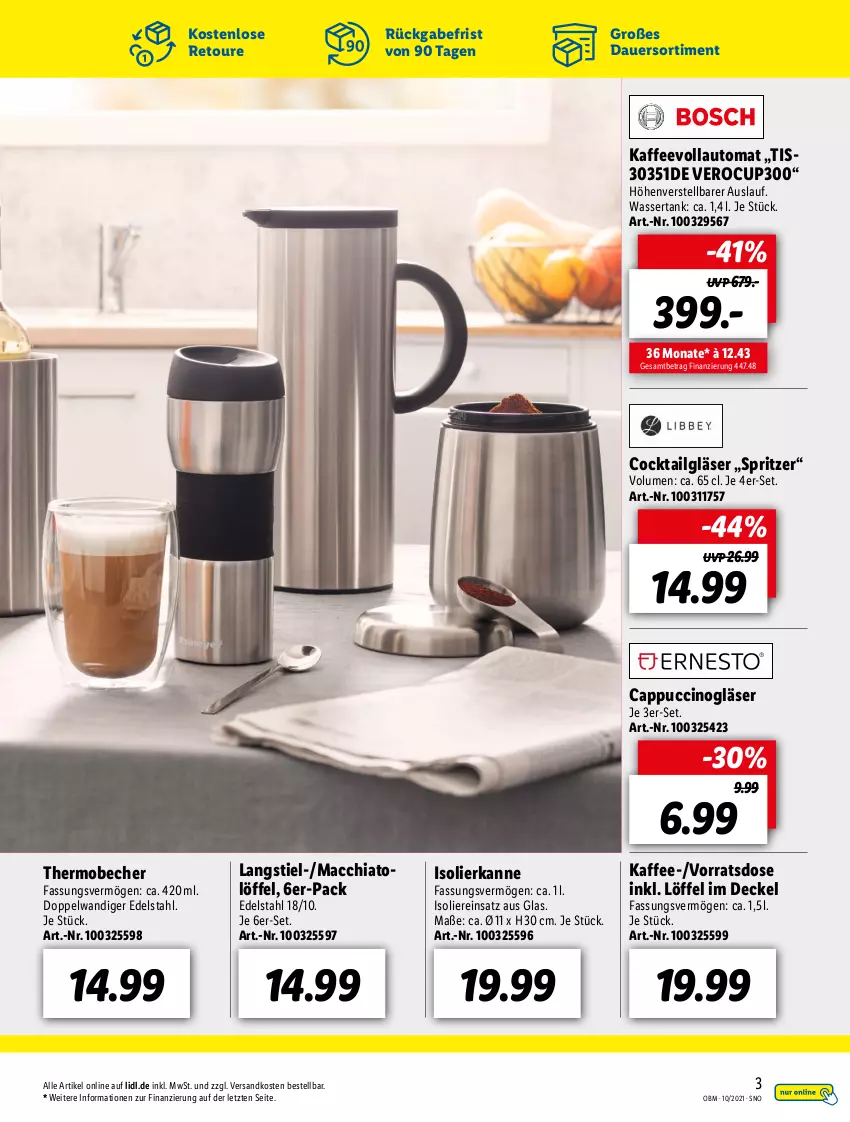 Aktueller Prospekt Lidl - Aktuelle Onlineshop-Highlights - von 01.10 bis 31.10.2021 - strona 3