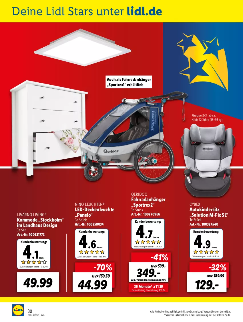 Aktueller Prospekt Lidl - Aktuelle Onlineshop-Highlights - von 01.10 bis 31.10.2021 - strona 30