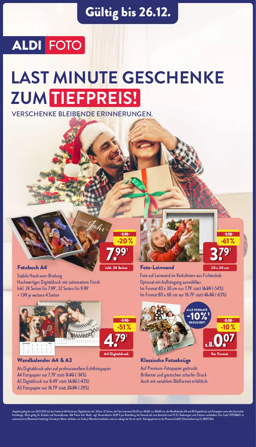 Aktueller Prospekt Aldi Nord - Von Montag - von 15.12 bis 20.12.2025 - strona 45 - produkty: aldi, angebot, auto, buch, eis, elle, Finish, Fotobuch, Holz, korb, ndk, papier, reis, Ria, ring, Ti, tiefpreis, tisch, Wandkalender, xmas