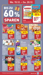 Gazetka promocyjna Aldi Nord - Von Montag - Gazetka - ważna od 20.12 do 20.12.2025 - strona 14 - produkty: ariel, ariel waschmittel, ball, beutel, Blüte, Cap, chips, cola, creme, crunchips, elle, flasche, gin, haribo, haselnuss, karamell, klarspüler, lenor, lenor weichspüler, LG, lorenz, lorenz crunchips, mac, maschinenreiniger, meersalz, moser, Moser Roth, natur, Nougatcreme, nuss, paprika, Pods, power-gel, pralinen, pril, reiniger, saltletts, salz, schoko, schokolade, sesam, somat, storck, teller, Ti, toffifee, waffeln, waschmittel, weichspüler, white chocolate, Zartbitterschokolade, ZTE, zucker