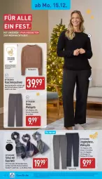 Gazetka promocyjna Aldi Nord - Von Montag - Gazetka - ważna od 20.12 do 20.12.2025 - strona 21 - produkty: angebot, angebote, axe, cashmere, gin, hose, Jogginghose, Pullover, rel, Ria, Schal, Ti, up2fashion, wolle, ZTE