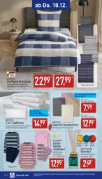 Gazetka promocyjna Aldi Nord - Von Montag - Gazetka - ważna od 20.12 do 20.12.2025 - strona 23 - produkty: Amber, Bau, baumwolle, bett, Betttuch, bettwäsche, Elan, flasche, garnitur, gin, hemd, kissen, Kissenbezug, kopfkissen, matratze, matratzen, Nachthemd, Pyjama, Raumduft, reine baumwolle, Ria, spannbetttuch, tee, Ti, tuc, up2fashion, wolle, ZTE